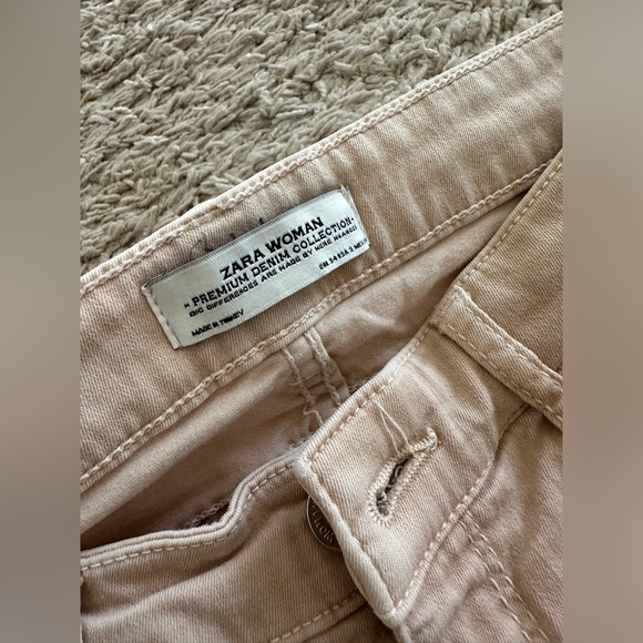 Zara Denim - Zara blush pink jeans size 24